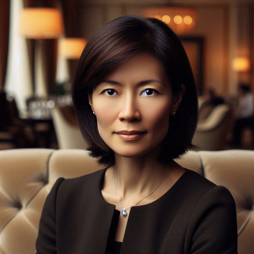 2024-07-12 Murdery Mystery Role-playing Game 13 Confident woman in elegant interior